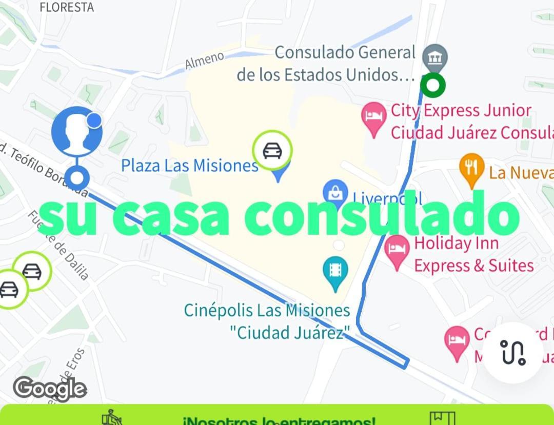 Casa Consulado Apartment ซิวดัด ฮัวเรซ ภายนอก รูปภาพ